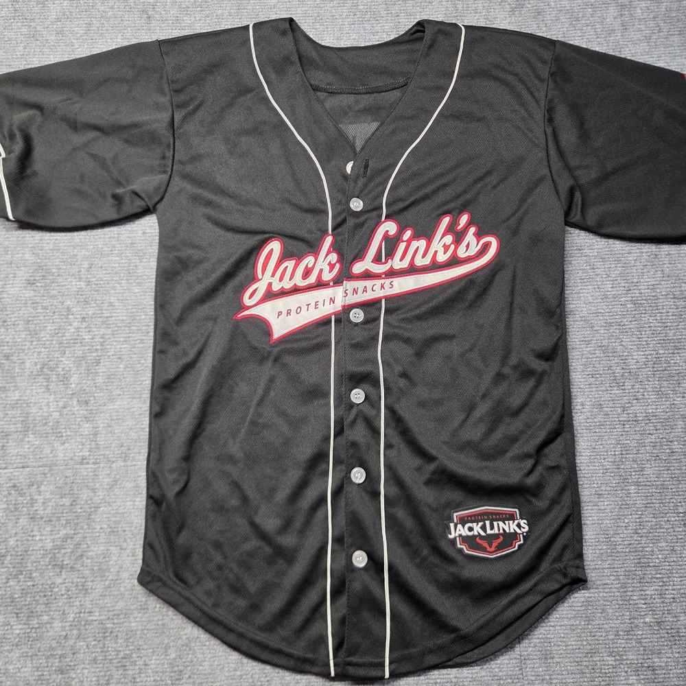 Jack Links Beef Jerky Sasquatch Promo Baseball Jersey Mens Size‎ Small No Tag